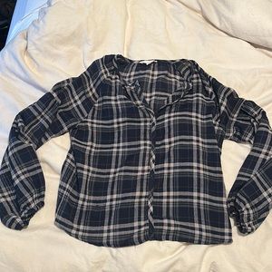 Lovestitch plaid blouse